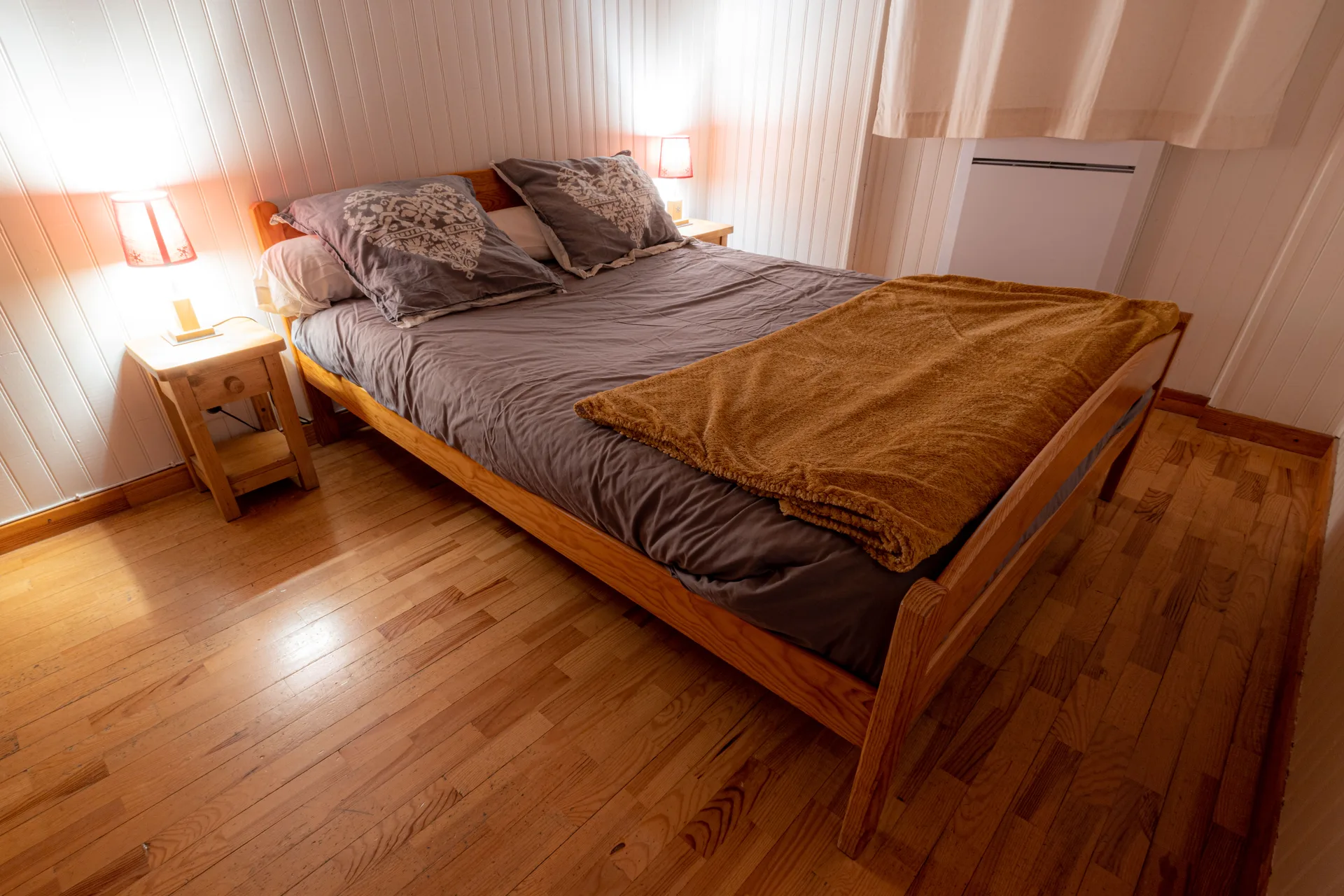 Intérieur cosy chalet